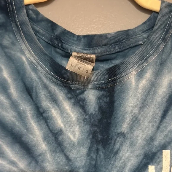Jeep Men's Dark Blue Tie-Dye Tee - Picture 2 of 4